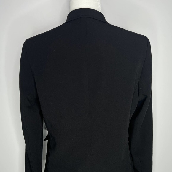 Uniqlo Classic Black Blazer Jacket with Gold Button Front Size Medium - Picture 7 of 12